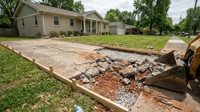 Concrete Removal & Replacement Nashville